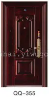 Solid wood door, PVC door, paint-free door, reinforced door QQ-346 Specification image